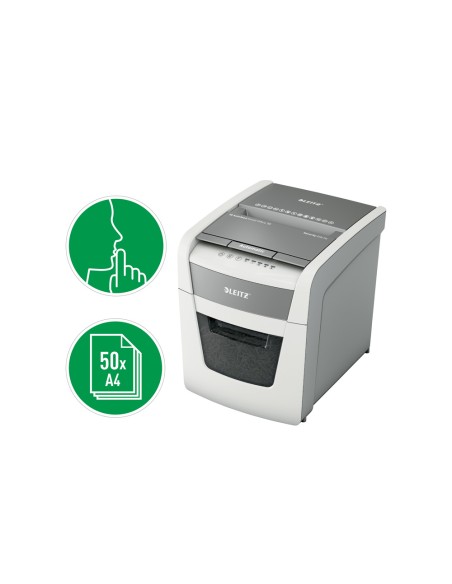 Destructora de documentos leitz iq auto office 50 capacidad de corte 50 hojas destruye grapas y clips Destructora de documentos leitz iq auto office 50 capacidad de corte 50 hojas destruye grapas y clips