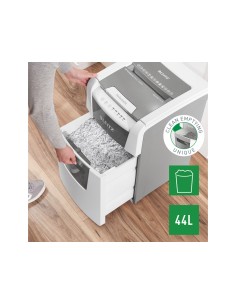 Destructora de documentos leitz iq auto office 150 capacidad de corte 150 hojas destruye grapas y clips