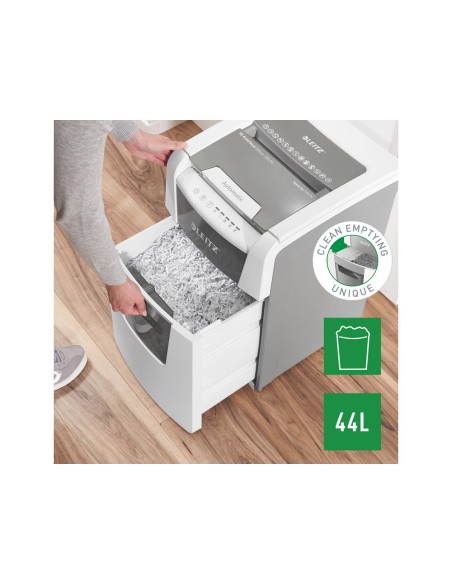 Destructora de documentos leitz iq auto office 150 capacidad de corte 150 hojas destruye grapas y clips Destructora de documentos leitz iq auto office 150 capacidad de corte 150 hojas destruye grapas y clips