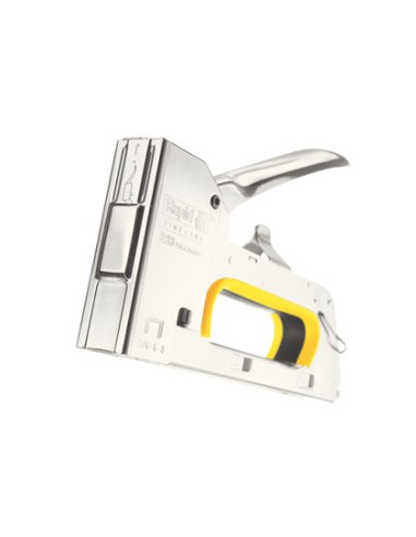 Grapadora rapid clavadora pro r23e metalica cromada usa grapas n 13