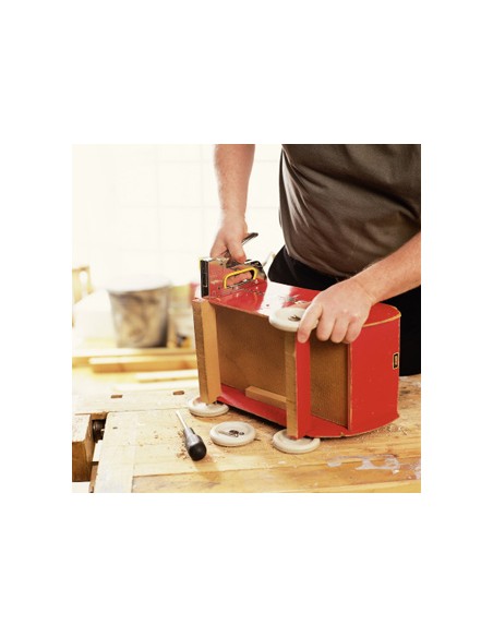 Grapadora rapid clavadora pro r23e metalica cromada usa grapas n 13