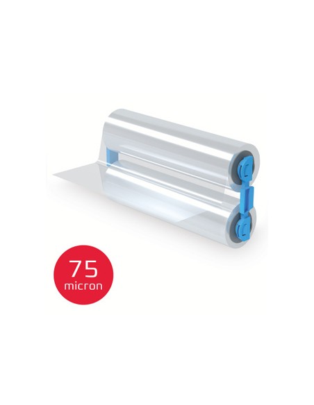 Repuesto para plastificadora gbc foton din a4 75 micras bobina 564 mt brillo Repuesto para plastificadora gbc foton din a4 75 micras bobina 564 mt brillo