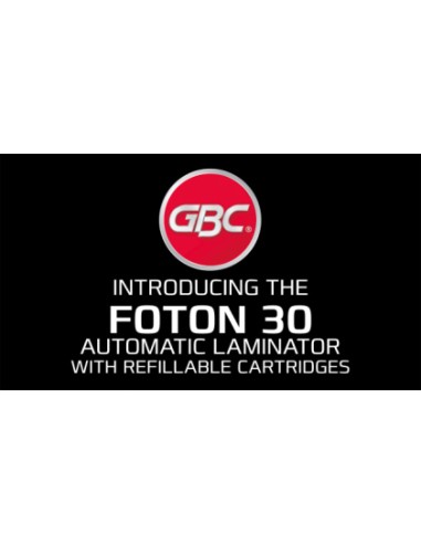 Repuesto para plastificadora gbc foton din a4 75 micras bobina 564 mt brillo