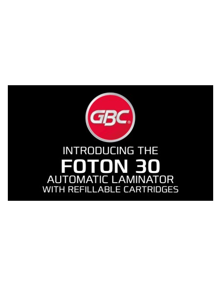 Repuesto para plastificadora gbc foton din a4 75 micras bobina 564 mt brillo Repuesto para plastificadora gbc foton din a4 75 micras bobina 564 mt brillo