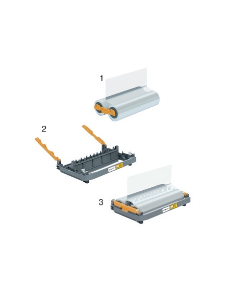Repuesto para plastificadora gbc foton din a4 75 micras bobina 564 mt brillo Repuesto para plastificadora gbc foton din a4 75 micras bobina 564 mt brillo