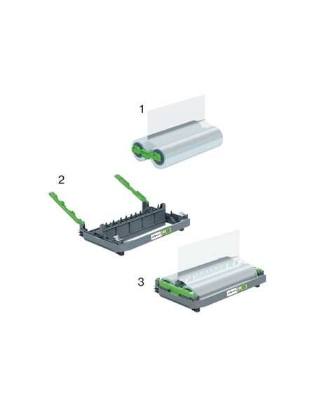 Repuesto para plastificadora gbc foton din a4 75 micras bobina 564 mt brillo Repuesto para plastificadora gbc foton din a4 75 micras bobina 564 mt brillo