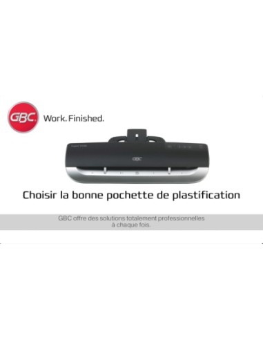 Bolsa de plastificar gbc din a5 2x125 micras caja de 100 unidades