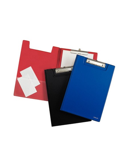 Carpeta esselte miniclips din a4 carton plastificado din a4 con tapa color negro