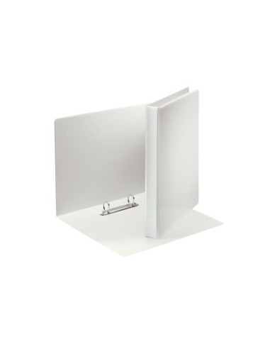 Carpeta canguro esselte basica 2 anillas mixtas 40 mm din a4 plastico color blanco