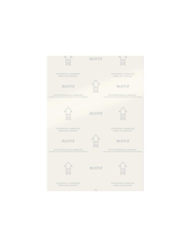 Bolsa de plastificar leitz din a4 80 micras caja de 100 unidades