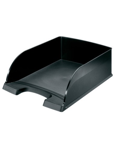 Bandeja sobremesa leitz plus jumbo opaca color negro 257x357x103 mm