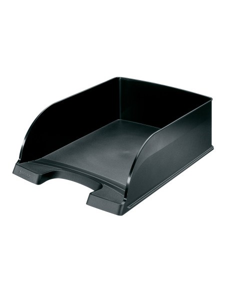 Bandeja sobremesa leitz plus jumbo opaca color negro 257x357x103 mm