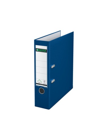 Archivador de palanca leitz 180 din a4 maxi polipropileno lomo 80 mm color azul