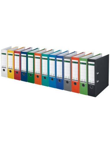 Archivador de palanca leitz 180 din a4 maxi polipropileno lomo 80 mm color azul