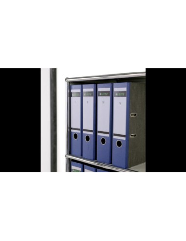 Archivador de palanca leitz 180 din a4 maxi polipropileno lomo 80 mm color azul
