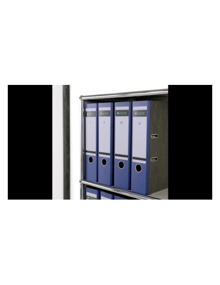 Archivador de palanca leitz 180 din a4 maxi polipropileno lomo 80 mm color azul