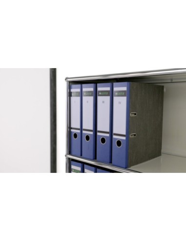 Archivador de palanca leitz 180 din a4 maxi polipropileno lomo 80 mm color azul
