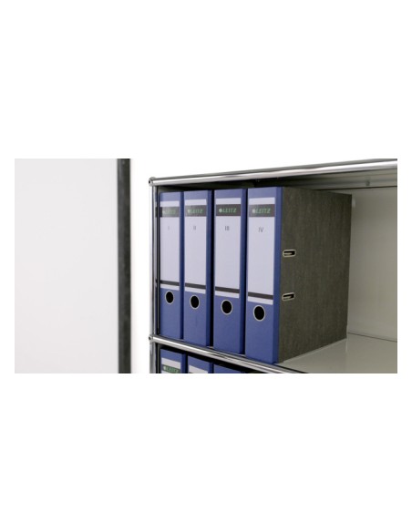 Archivador de palanca leitz 180 din a4 maxi polipropileno lomo 80 mm color azul