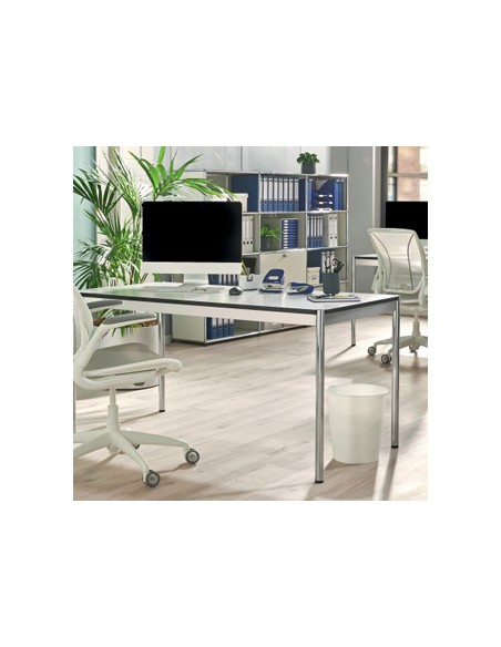 Archivador de palanca leitz 180 din a4 maxi polipropileno lomo 80 mm color azul