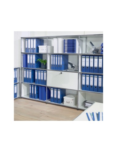 Archivador de palanca leitz 180 din a4 maxi polipropileno lomo 80 mm color azul