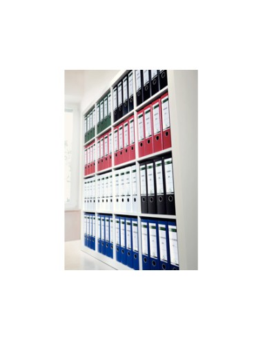 Archivador de palanca leitz 180 din a4 maxi polipropileno lomo 80 mm color azul
