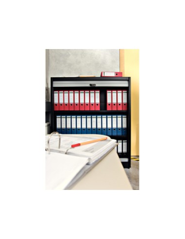 Archivador de palanca leitz 180 din a4 maxi polipropileno lomo 80 mm color azul