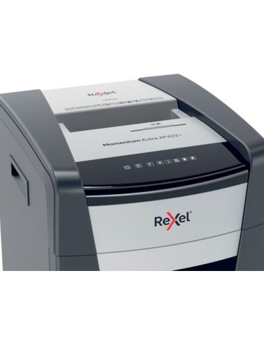 Destructora de documentos rexel momentum extra xp422 capacidad corte 22 h p4 destruye grapas clips cd y