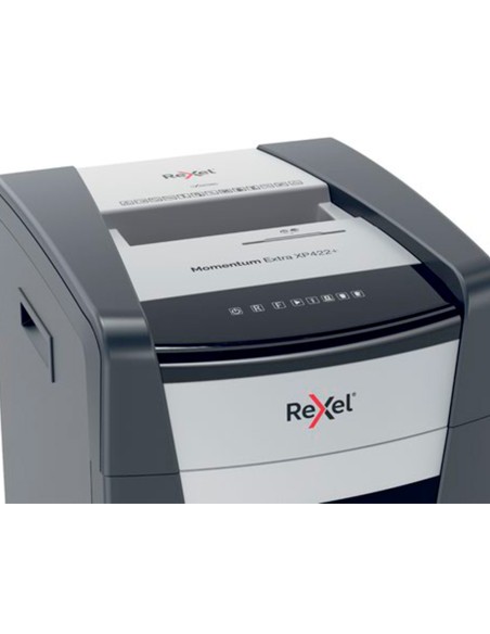 Destructora de documentos rexel momentum extra xp422 capacidad corte 22 h p4 destruye grapas clips cd y Destructora de documentos rexel momentum extra xp422 capacidad corte 22 h p4 destruye grapas clips cd y