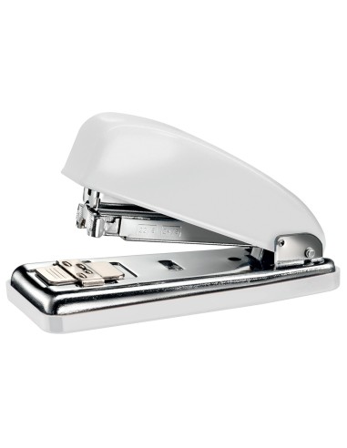 Grapadora petrus 226 classic wow blanco metalizado capacidad 30 hojas en blister