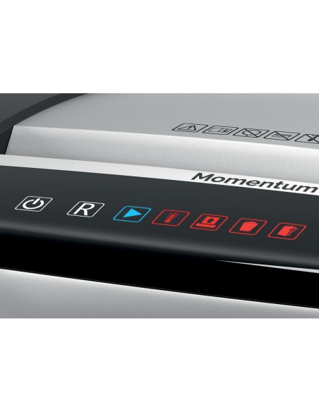 Destructora de documentos rexel momentum m515 capacidad de corte 15 hojas destruye grapas y clips papelera 30 l Destructora de documentos rexel momentum m515 capacidad de corte 15 hojas destruye grapas y clips papelera 30 l