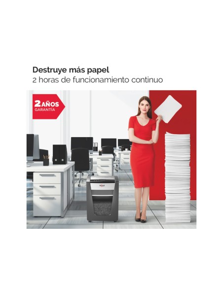 Destructora de documentos rexel momentum m510 capacidad de corte 10 hojas destruye grapas y clips papelera 23 l Destructora de documentos rexel momentum m510 capacidad de corte 10 hojas destruye grapas y clips papelera 23 l