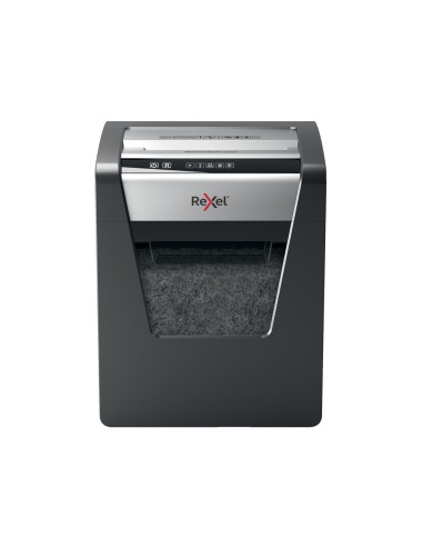 Destructora de documentos rexel momentum m510 capacidad de corte 10 hojas destruye grapas y clips papelera 23 l
