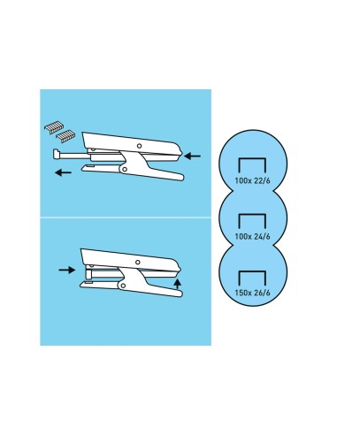 Grapas petrus cobreadas 22 8 caja de 1000
