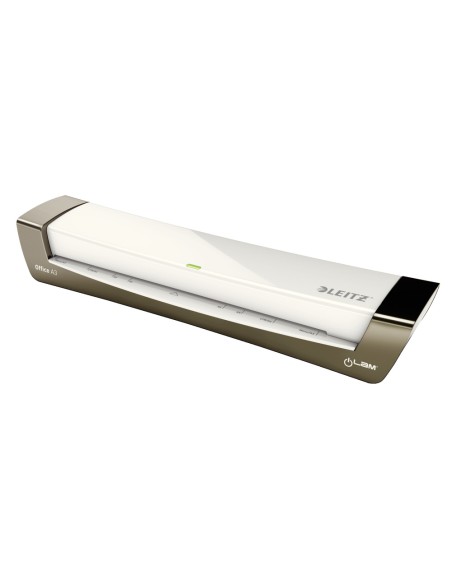 Plastificadora leitz ilam office din a3 con 2 rodillos hasta 125 mc color plata Plastificadora leitz ilam office din a3 con 2 rodillos hasta 125 mc color plata