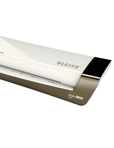 Plastificadora leitz ilam office din a3 con 2 rodillos hasta 125 mc color plata