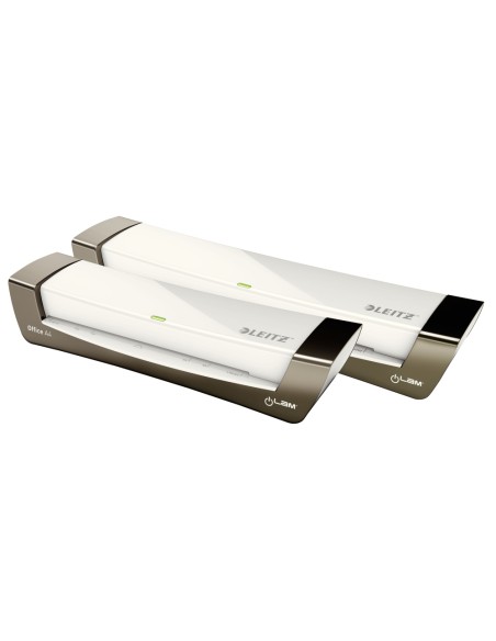 Plastificadora leitz ilam office din a3 con 2 rodillos hasta 125 mc color plata Plastificadora leitz ilam office din a3 con 2 rodillos hasta 125 mc color plata