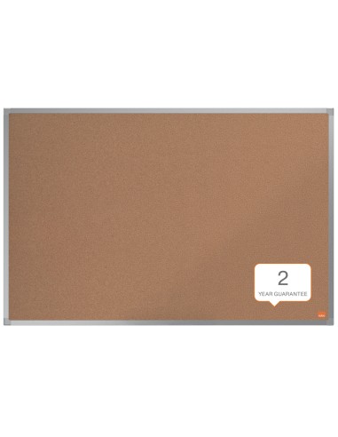 Pizarra corcho nobo essence marco aluminio 900x600 mm