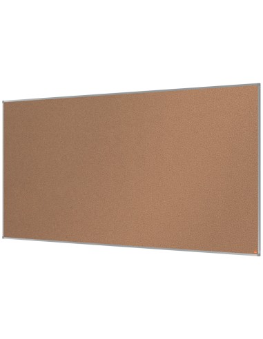 Pizarra corcho nobo essence marco aluminio 2400x1200 mm