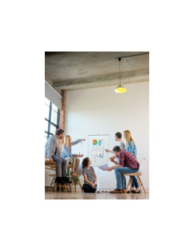 Pizarra conferencia nobo classic nano clean magnetica acero lacado 2000x600x700 mm