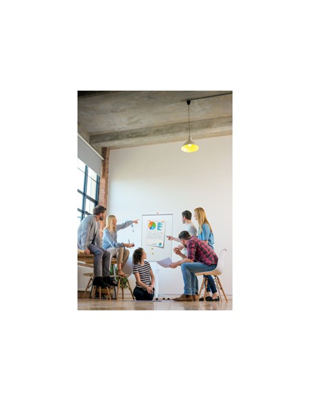 Pizarra conferencia nobo classic nano clean magnetica acero lacado 2000x600x700 mm