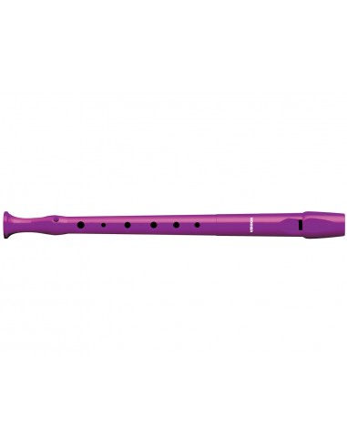 Flauta hohner 9508 color violeta funda verde y transparente