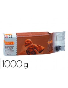 Pasta jovi para modelar 1000 gr terracota
