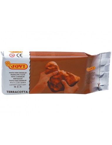Pasta jovi para modelar 1000 gr terracota