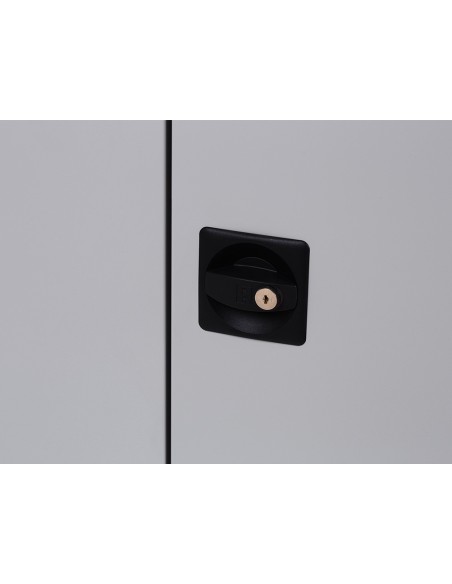 Armario metalico rocada dos puertas batientes incluye cuatro balda 102x198x45 cm acabado ac00 gris gris Armario metalico rocada dos puertas batientes incluye cuatro balda 102x198x45 cm acabado ac00 gris gris