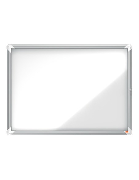 Vitrina de anuncio nobo premium plus blanca magnetica para exterior 8 x din a4 692x972x45 mm Vitrina de anuncio nobo premium plus blanca magnetica para exterior 8 x din a4 692x972x45 mm