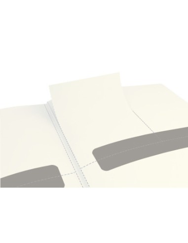 Cuaderno con gomilla leitz complete tapa dura din a4 80 hojas cuadro 5 mm color negro