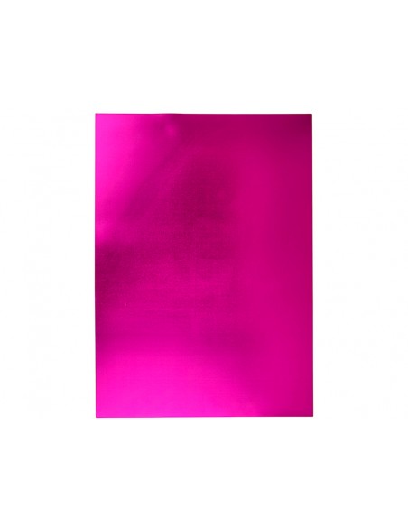 Goma eva liderpapel 50x70 cm espesor 2 mm metalizada rosa