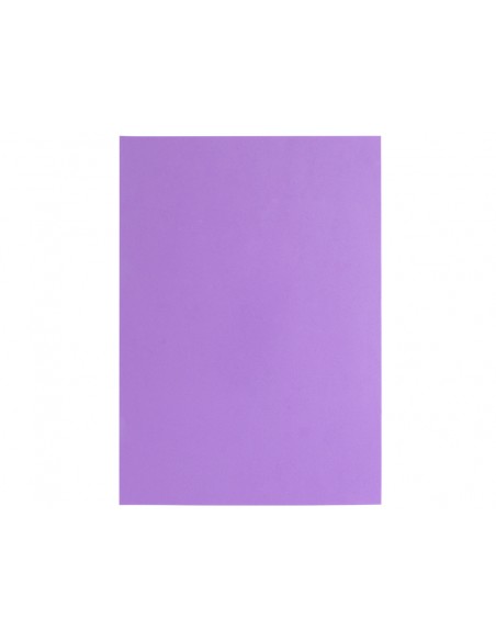 Goma eva liderpapel din a4 60g m2 espesor 15mm violeta paquete de 10 hojas