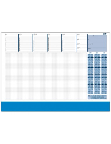 Planning sobremesa semanal quo vadis escribania esp su8200 42x595 cm