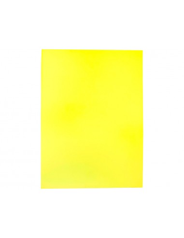 Goma eva liderpapel 50x70cm 60g m2 espesor 2mm fluor amarillo